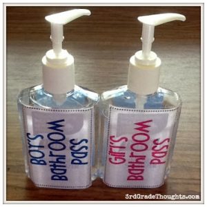 8 Bathroom Pass Ideas For A Smart And Simple Classroom - The Big Ideas ...